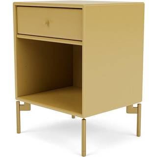 Montana DREAM sengebord med ben - 157 Cumin (Quickship) - Messing