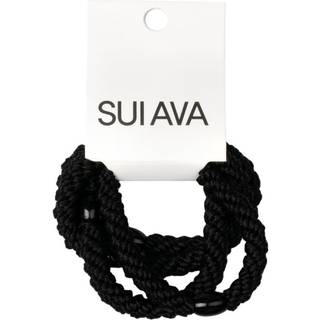 SUI AVA 4-pack Basic Essentials Elastics Black Beauty