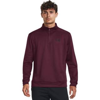 Armour Fleece® Men's ¼ Zip Dark Maroon / Black L