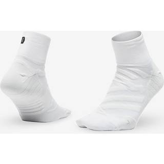 On Women's Performance Mid Sock White/Black, XL (44-45)