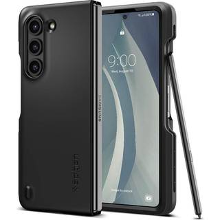 Samsung Galaxy Z Fold 5 Spigen Thin Fit Bagside Cover - Cremehvid