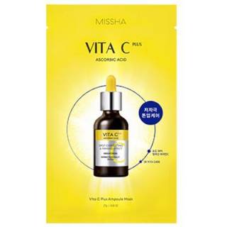 Missha Vita C Plus Lysende ansigts sheetmaske Med C-vitamin 27 g - 27 g