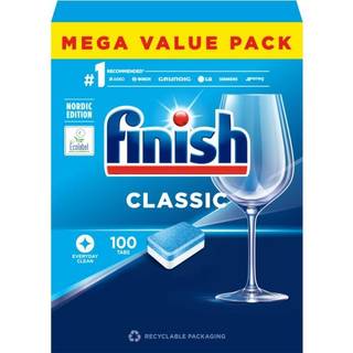 Finish Opvasketabs | Classic | 100 stk