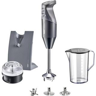 Swissline Stavblender 200 watt fra Bamix - Anthracite farve - Rustfrit stål 18/0/Nylon PA6