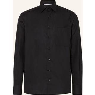 ETERNA Herren Hemd schwarz Comfort Fit