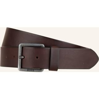 BOSS Leather Jeeko Belt Brown