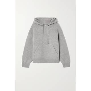 Bottega Veneta Cashmere-blend hoodie - grey - L