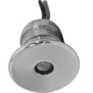 Spotlight Casolux Mille Courtesy Light, indbygget, rustfrit stål, LED, 10 - 30 V, 0.2 W, med rødt skær