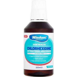 Klorhexedin Mundskyl Wisdom Fresh Mint Uden Alkohol