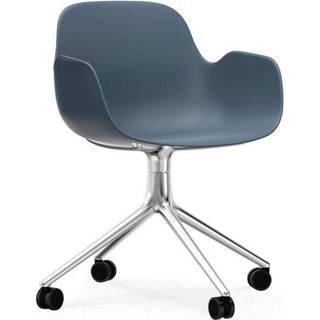 Normann Copenhagen - Form Armchair Swivel 4W Alu