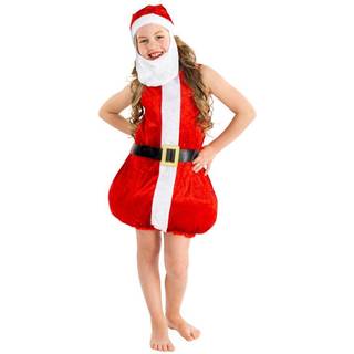 Sød julepige børnekostume - 128 (8-10y)