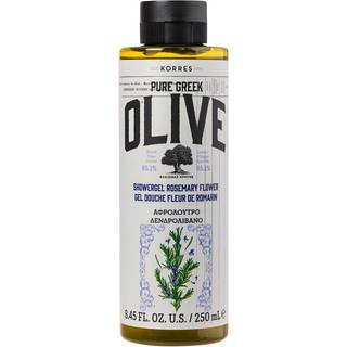 Korres Pure Greek Olive & Rosemary Flower Opfriskende brusegel 250 ml - 250 ml