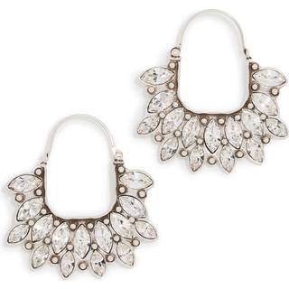 Isabel Marant Celenia embellished earrings - silver - One Size