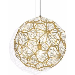 Tom Dixon - Etch Web Pendant, Mässing - Pendellamper - Guld