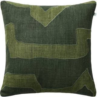 Chhatwal & Jonsson Sikkim pudebetræk 50x50 cm Forest Green/Green