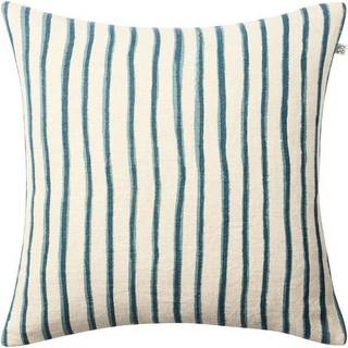 Chhatwal & Jonsson Jaipur Stripe pudebetræk 50x50 cm Heaven blue/Palace blue