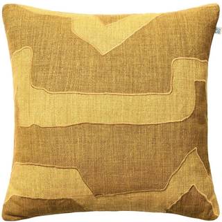 Chhatwal & Jonsson Sikkim pudebetræk 50x50 cm Spicy Yellow/Masala Yellow