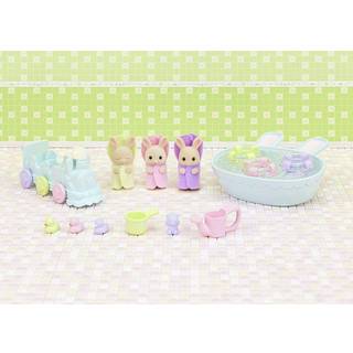 Sylvanian Families Dukkehustilbehør Triplets Baby Bathtime Set