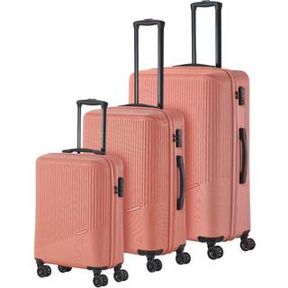 Travelite Bali Kuffertsæt (4 hjul) koral