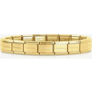 Nomination Classic Gold Plated Starter Bracelet - 13 Links / 11cm