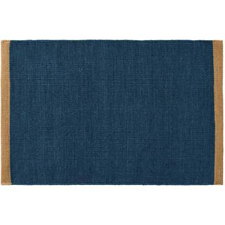 Chhatwal & Jonsson Traceable Tarun dørmåtte 60x90 cm Dark Blue/Beige