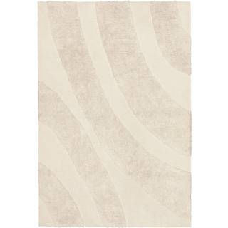 Jakobsdals Hanne Tæppe 200x300 Cm Offwhite - Ensfarvede tæpper Uld Off-White - N892174-91