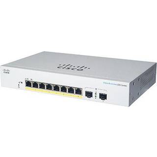 Cisco Business 220 Series Smart Switches Administreret L2 Gigabit Ethernet (10/100/1000) Strøm over Ethernet (PoE) Hvid