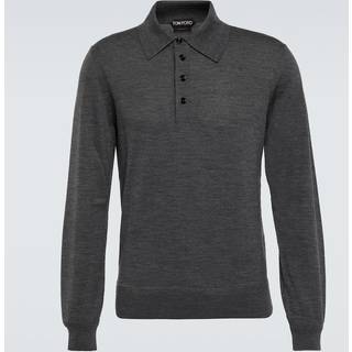 Tom Ford Wool polo shirt - grey - EU 50