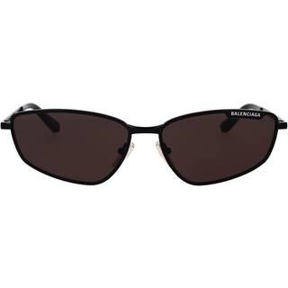 Balenciaga BB0277S 001 60 Solbriller Mænd Black - Black - 60mm