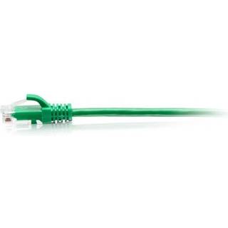 C2G 7FT/2.1M CAT6A SLIM PATCH 28AWG GREEN