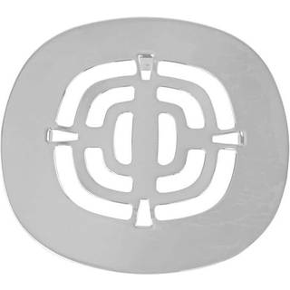 Westbrass Brass Snap-In Shower Sile Grid Powder Coat White D316-50