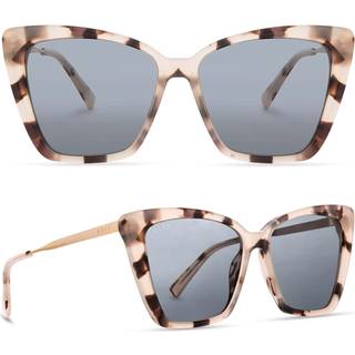DIFF Becky II Polarized ECDT-GR30P 56 Solbriller Mænd Tortoiseshell - Cream Tortoise - 56mm