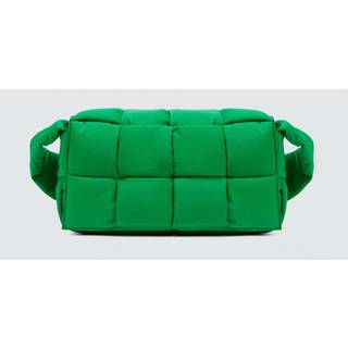 Bottega Veneta - Intrecciato Padded Shell Messenger Bag - Men - Green