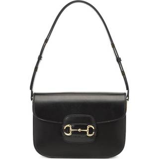 Gucci Gucci Horsebit 1955 leather shoulder bag - black - One Size