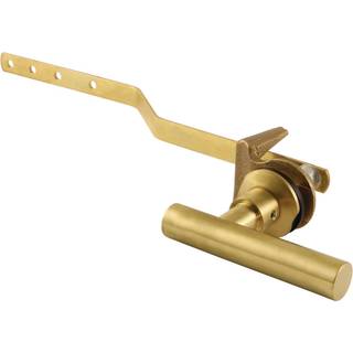 Kingston Brass KTCML7 Manhattan Front Mount toilet tankhåndtag børstet messing
