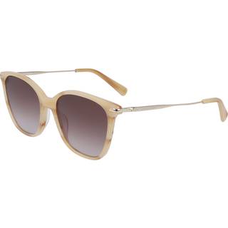 LONGCHAMP Kvinde LO660S 264 Occhiali da sole Plast Beige Brun Firkantet Normal Skygge
