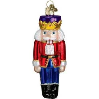 Old World Christmas Collection Glass Blown Ornaments for Christmas Tree Nutcracker Prince