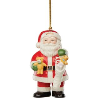 Lenox 894427 2023 Santa og Stocking Ornament