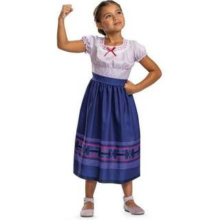 Luisa Madrigal kostume officiel Disney Luisa Encanto Halloween kostume outfit Kids Størrelse (7-8)