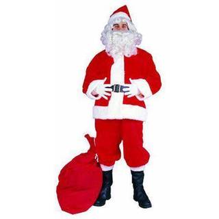 RG kostumer m?nds X-Large Plus-Size Santa Claus Suit R?d
