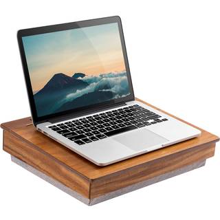 Lapgear Schoolhouse Lap Desk med opbevaringsrum - Acacia Wood - Natural - Style No. 45076