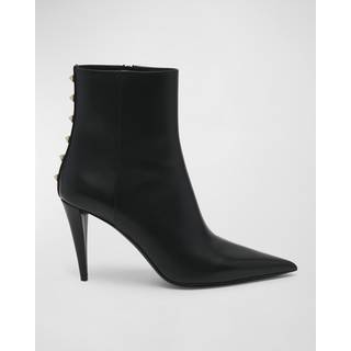 Valentino Garavani Rockstud leather ankle boots - black - EU 38.5