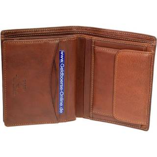 Tony Perotti Furbo Billfold Börse 13 cm - Dunkel Braun