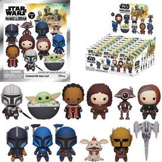 Star Wars skumfigur nøglering ca. 6,5 cm – flere varianter – assorteret