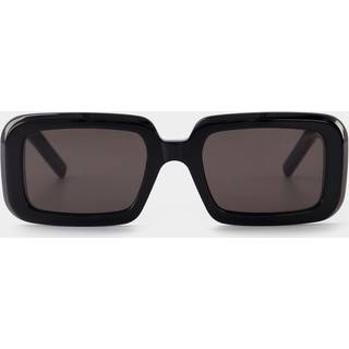 SAINT LAURENT Unisex SL 534 SUNRISE 001 Solbriller Acetat Sort Sort Firkantet Normal