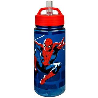 SpiderMan Drikkedunk 500 ml - blå og rød