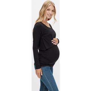 Mamalicious MLCAMMA JUNE Gravid- og Ammebluse - Sort