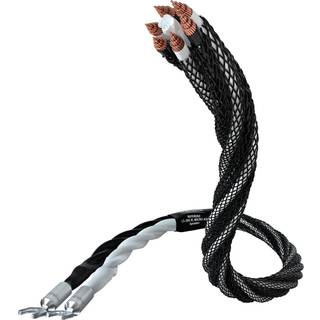 Inakustik Referenz LS-204 XL Micro AIR single-wire højttalerkabel med spade stik terminering, stereo