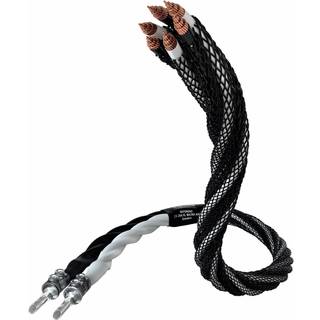 Inakustik Referenz LS-204 XL Micro AIR single-wire højttalerkabel med banan BFA stik terminering, st