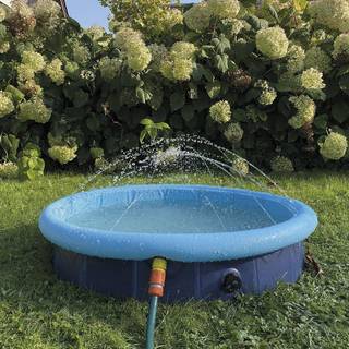 2 i 1 Splash-Pool - Ø 120 cm - Blå